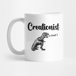 Creationist Dinosaur by God Mug